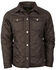 Image #1 - STS Ranchwear by Carroll Men's Cassidy Quilted Jacket, Chocolate, hi-res
