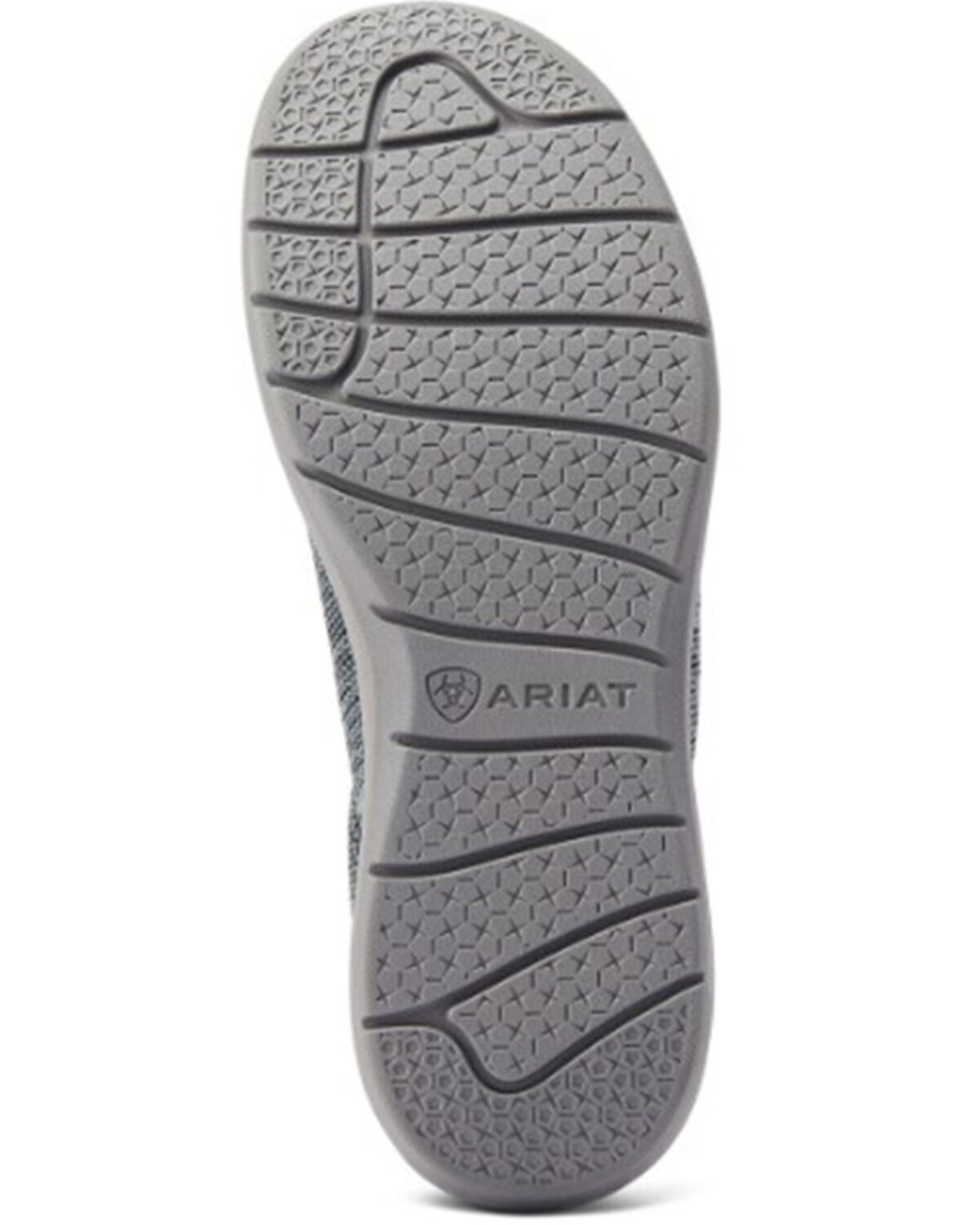 Image #5 - Ariat Men's Hilo Rodeo Western Casual Shoes - Moc Toe, Grey, hi-res