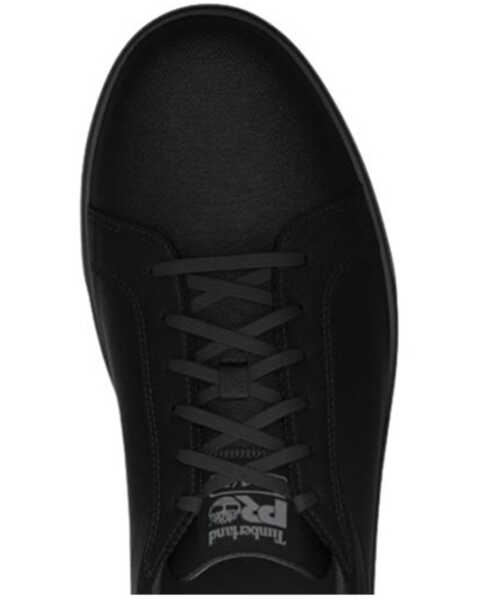 Image #5 - Timberland Men's Burbank Slip Resisting Work Shoes - Soft Toe , Black, hi-res