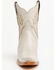 Image #4 - Circle G Women's Triad Ankle Western Boots - Snip Toe, Ivory, hi-res