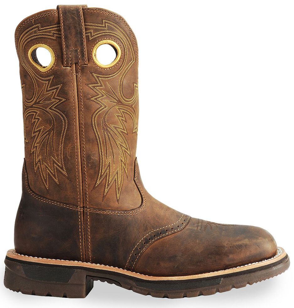 Rocky Men's Original Ride Western Work Boots Steel Toe Sheplers