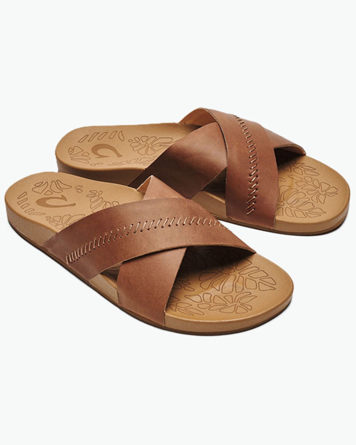 Image #1 - OluKai Women's Kipe a Olu Sandals, Brown, hi-res