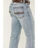 Image #4 - RANK 45® Men's Trigger Slim Bootcut Stretch Denim Jeans, Light Wash, hi-res
