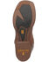 Dan Post Men's Killeen Western Performance Boots - Broad Square Toe, Distressed Brown, hi-res