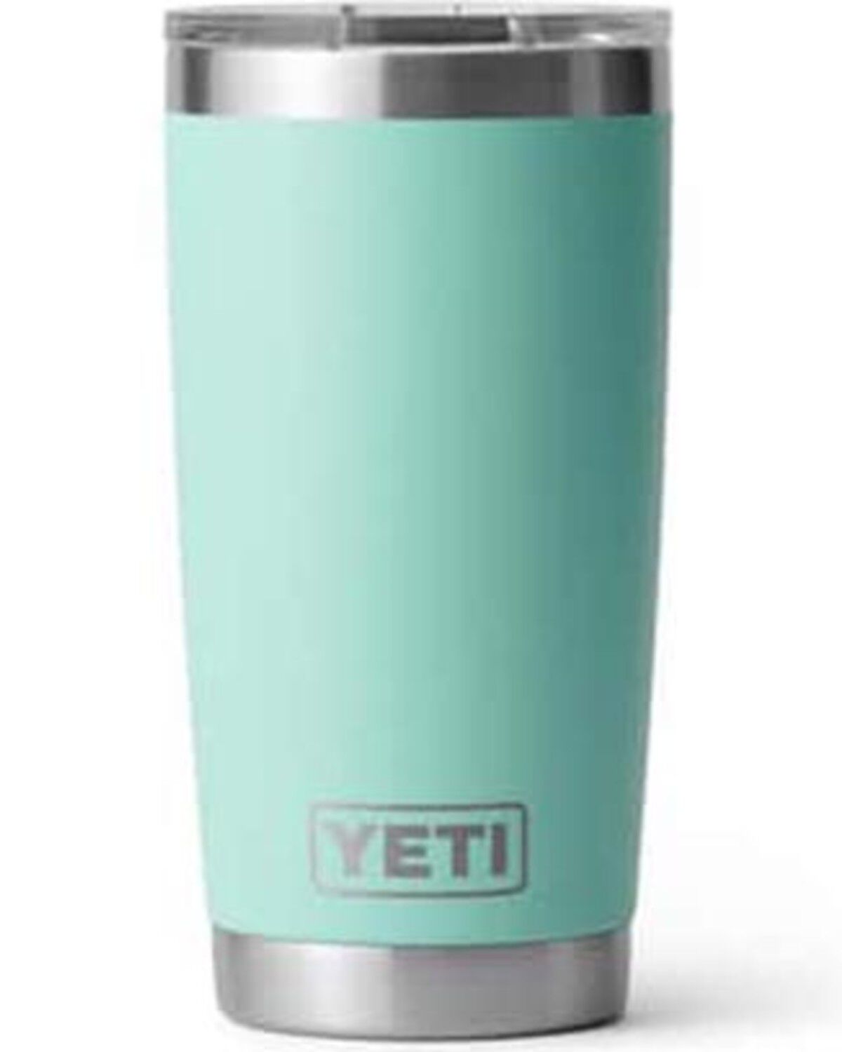 Image #1 - YETI Rambler® MagSlider™ Lid 20oz Tumbler, Aqua, hi-res