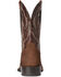 Ariat Men's Sport Buckout Western Performance Boots - Square Toe, Brown, hi-res