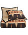Image #2 - HiEnd Accents Yosemite Reversible 2-Piece Twin Quilt Set, Brown, hi-res