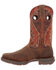 Durango Men's Rebel Ventilated Performance Western Boots - Square Toe , Chestnut, hi-res