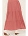 Image #4 - Originality Women's Tiered Maxi Skirt, Pink, hi-res