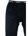 Image #4 - Hawx Men's Mid-Weight Base Layer Thermal Work Pants, Black, hi-res