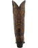 Black Star Women's Lockhart Embroidered Leather Western Boot - Snip Toe , Brown, hi-res