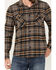 Brixton Men's Bowery Plaid Print Long Sleeve Button-Down Flannel Shirt, Black, hi-res