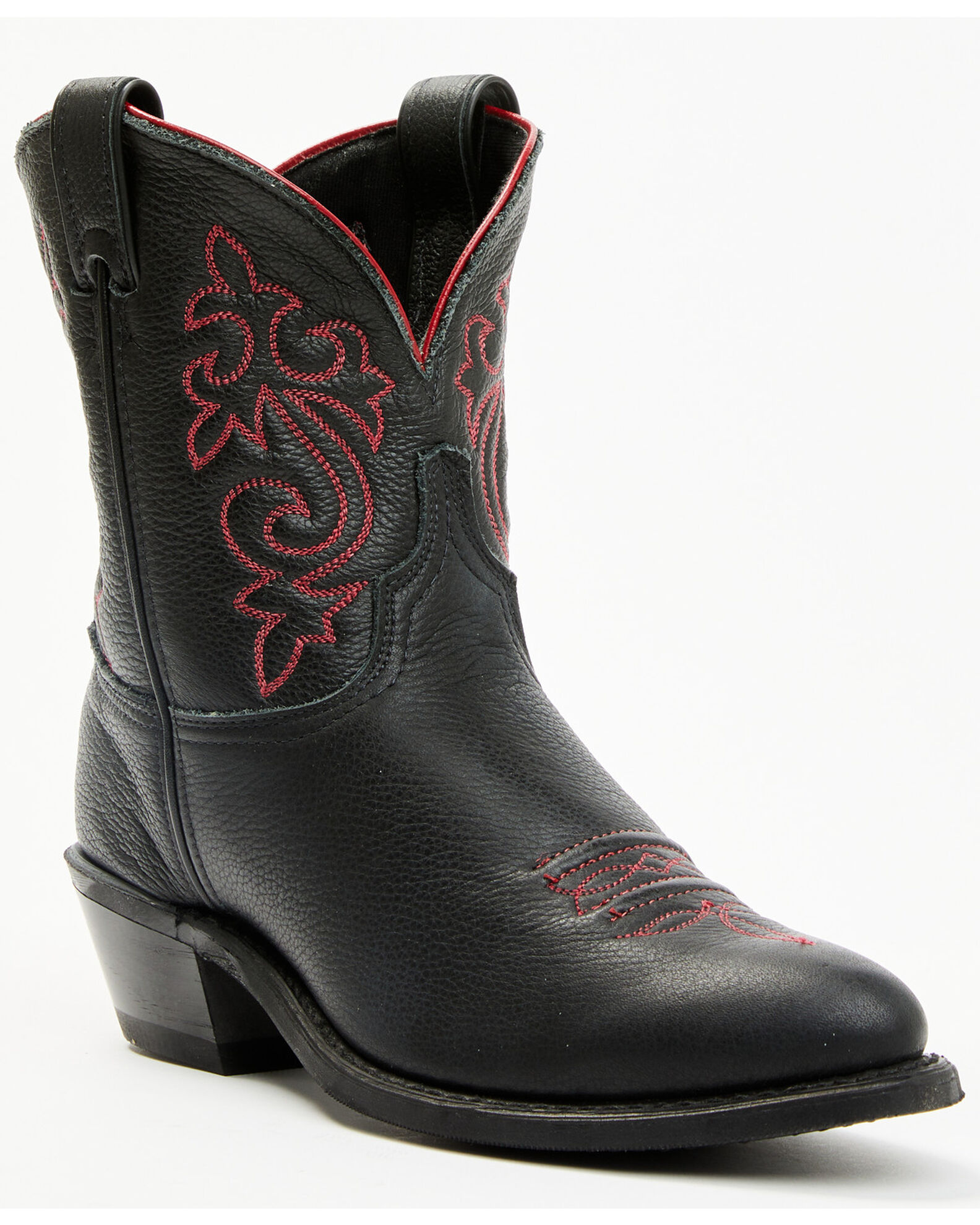 Image #1 - Abilene Women's Western Booties - Round Toe, Tan, hi-res