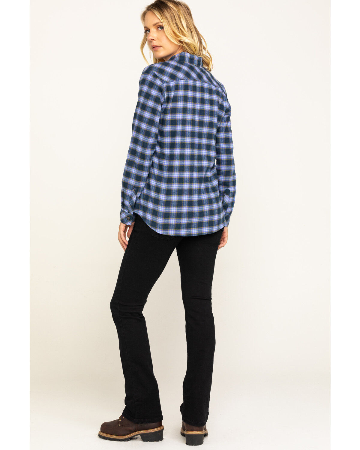Image #5 - Women's Dickies Perfect Shape Bootcut Stretch Denim Jeans, Black, hi-res