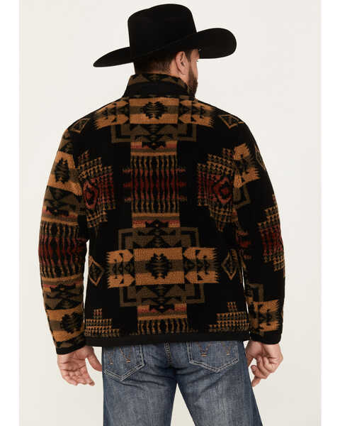 Image #4 - Pendleton Men's Chief Joseph Multicolor Print Jacket, Black, hi-res