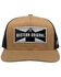 Image #3 - Hooey Men's Holley Embroidered Patch Trucker Cap, Brown, hi-res