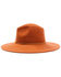 Shyanne Women's Rust Copper Beaded Rust Band Wool Felt Western Fedora Hat , Rust Copper, hi-res