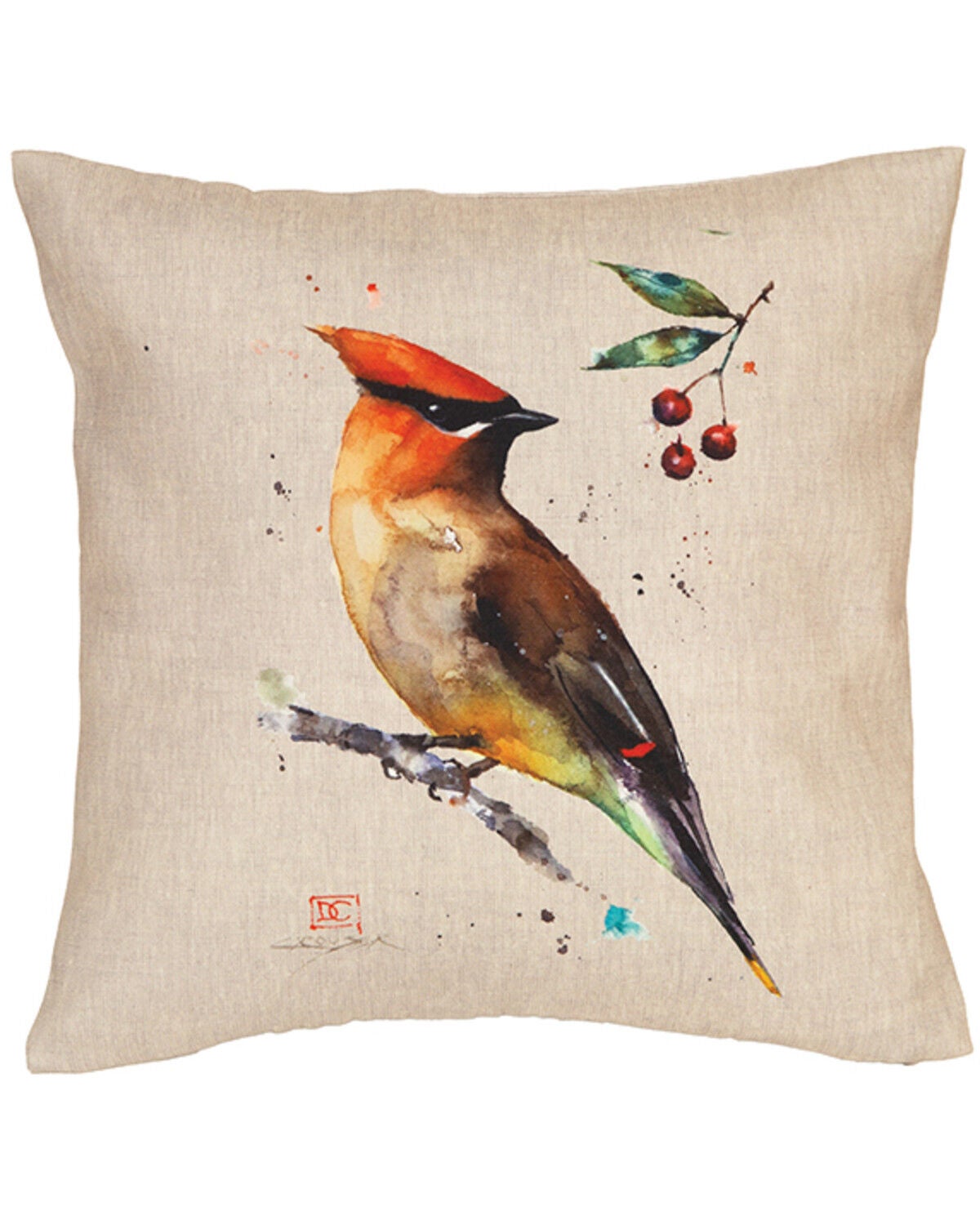 Image #1 - Carstens Home Waxwing Outdoor Pillow, Multi, hi-res