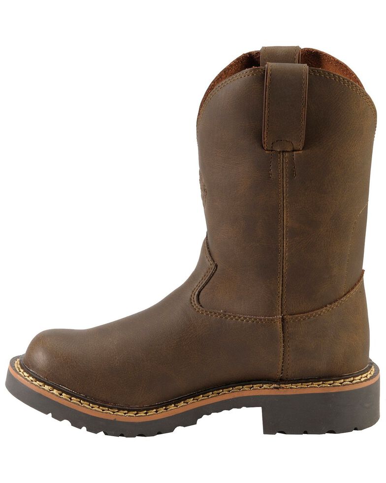 Justin Youth Boys' Work Boots Round Toe Sheplers