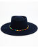 Image #3 - Shyanne Women's Harmony Felt Western Fashion Hat, Burgundy, hi-res