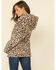 Image #5 - Katydid Women's Leopard Faux Fur Hooded 3/4 Zip Pullover, , hi-res