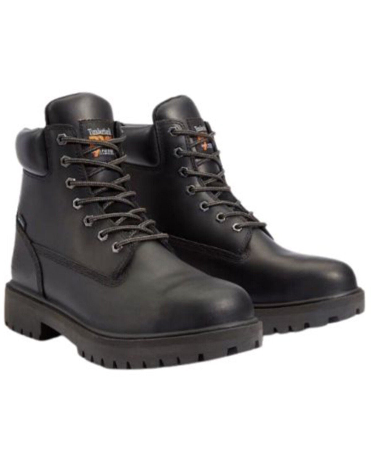 Timberland PRO&reg; Men's 6" Direct Attach Waterproof Insulated Work Boots - Steel Toe, Black, hi-res