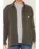 Image #3 - Carhartt Women's Oversized Fit Heavyweight Waffle Knit Work Shirt, Charcoal, hi-res