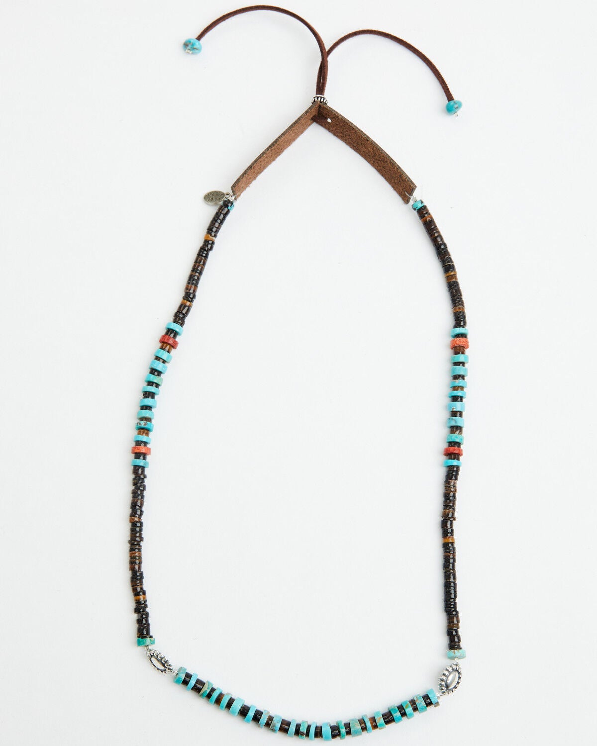Image #3 - Paige Wallace Beaded Hat Band, Brown, hi-res