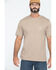 Image #7 - Carhartt Men's Loose Fit Heavyweight Logo Pocket Work T-Shirt - Big & Tall, Desert, hi-res