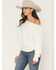 Image #2 - Originality Women's Off The Shoulder Sweater, Off White, hi-res