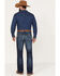 Image #4 - Cinch Men's Ian Medium Wash Slim Boot Performance Stretch Denim Jeans, , hi-res