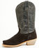 Image #3 - Smoky Mountain Men's Santa Fe Performance Western Boots - Square Toe, Black, hi-res