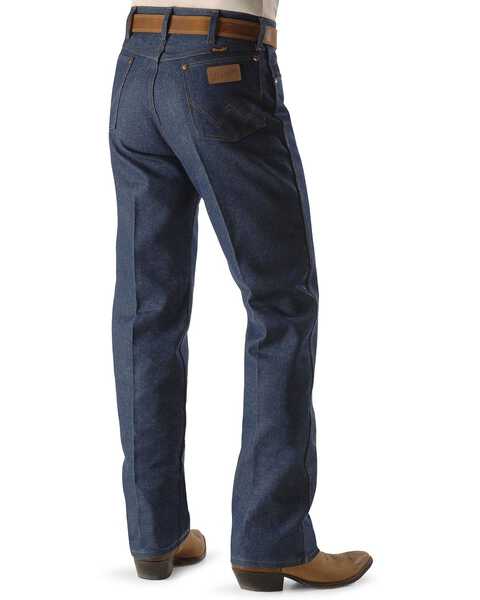 Wrangler Men's 13MWZ Cowboy Cut Rigid Original Fit Jeans - 38" & 40" Tall Inseams, Indigo, hi-res