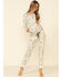 PJ Salvage Women's Glamping Life Long Sleeve Top, Ivory, hi-res