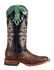 Image #2 - Lucchese Women's Handmade 1883 Amberlyn Full Quill Ostrich Western Boots - Square Toe , Sienna, hi-res