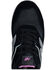 Image #4 - New Balance Women's Elite Lite Work Shoes - Composite Toe, Black/red, hi-res