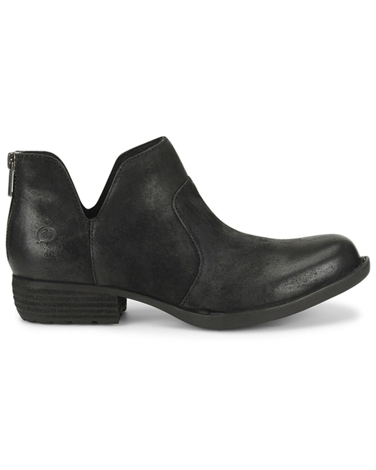 Image #2 - Born Women's Kerri Fashion Booties - Round Toe, Black, hi-res