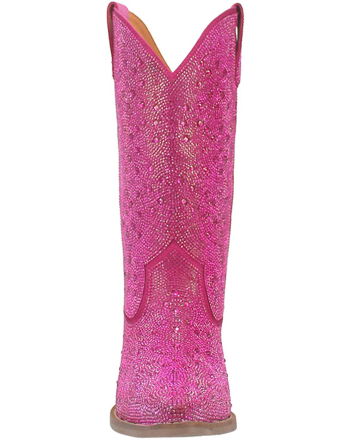 Image #4 - Dingo Women's Silver Dollar Western Boots - Snip Toe, Fuchsia, hi-res