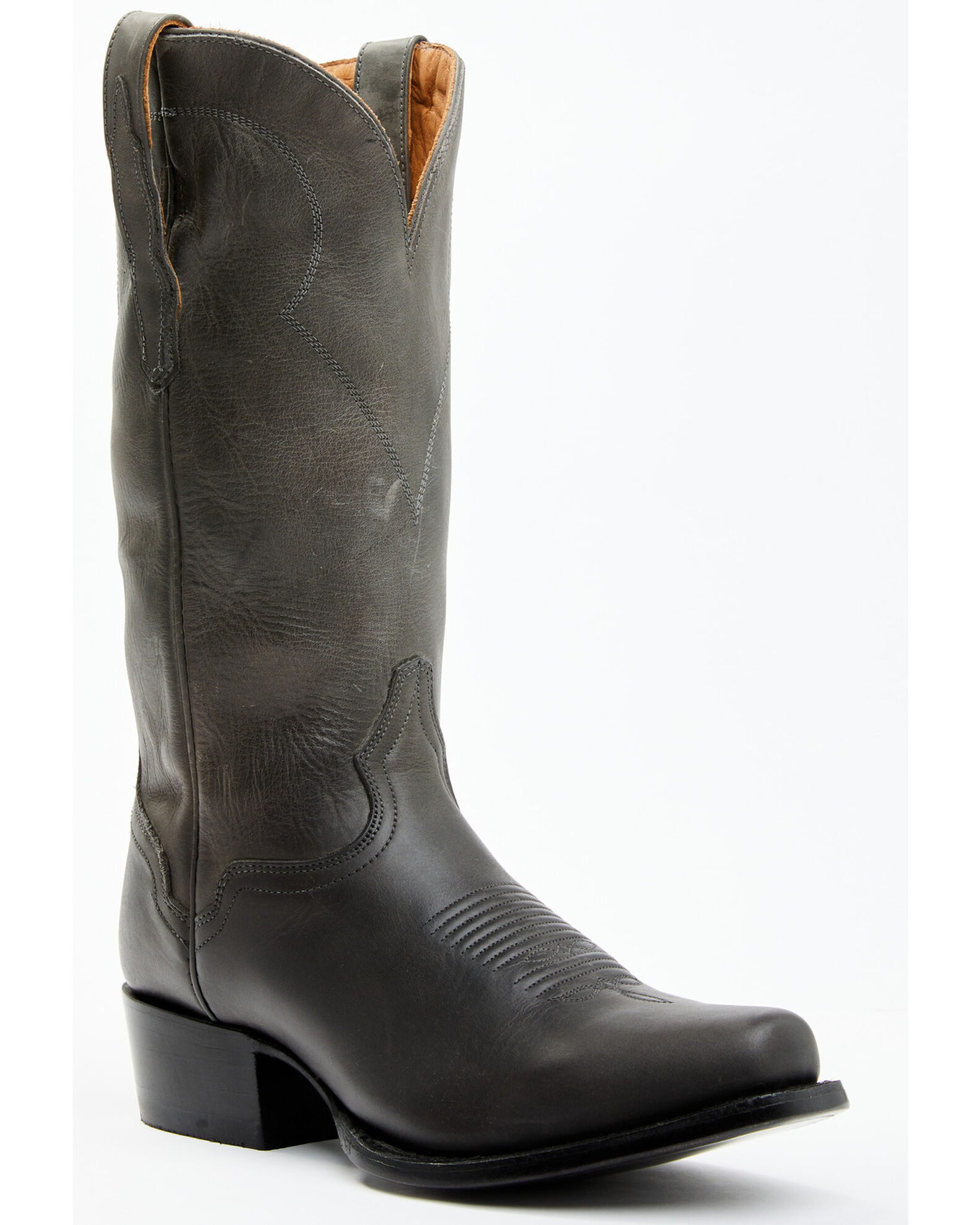 Grey distressed boots clearance