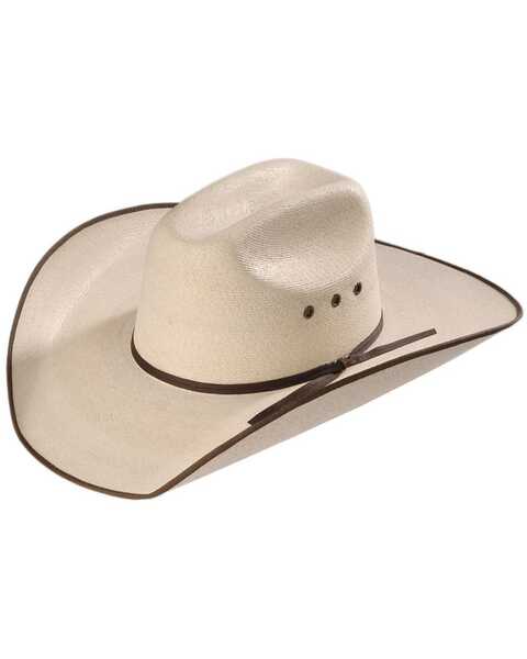 Atwood Hat Co Hereford 5X Straw Cowboy Hat , Natural, hi-res