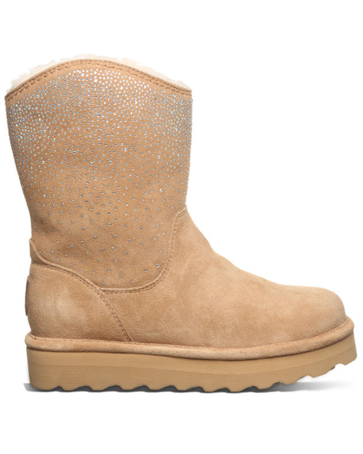 Image #2 - Bearpaw Women's Glam Platform Lo Casual Boots, Tan, hi-res