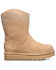Image #2 - Bearpaw Women's Glam Platform Lo Casual Boots, Tan, hi-res