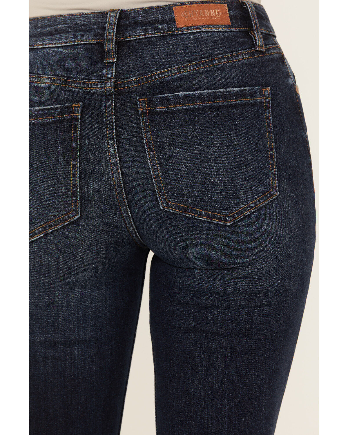 Image #4 - Shyanne Women's Palo Verde High Rise Bootcut Stretch Jeans, Dark Wash, hi-res