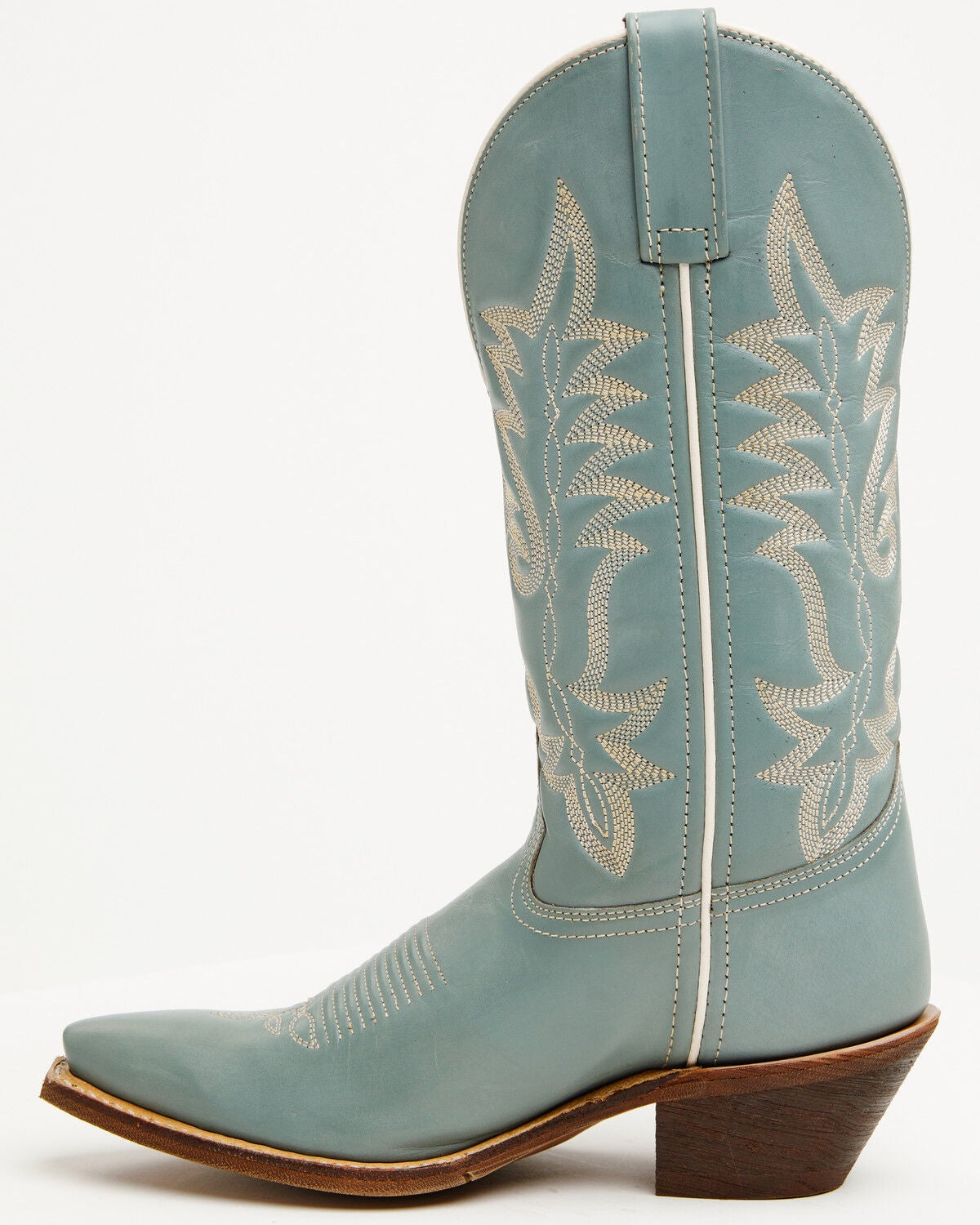 Image #3 - Laredo Women's Carly Western Boots - Snip Toe, Light Blue, hi-res
