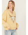 Image #2 - Ariat Women's Steer Head Pullover Sweatshirt, Yellow, hi-res