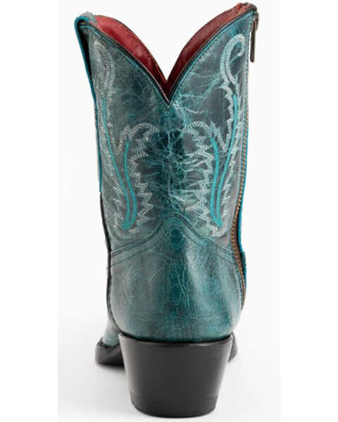 Image #4 - Ferrini Women's Molly Western Boots - Snip Toe , Teal, hi-res