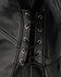 Milwaukee Leather Men's Classic Side Lace Concealed Carry Motorcycle Jacket, Black, hi-res