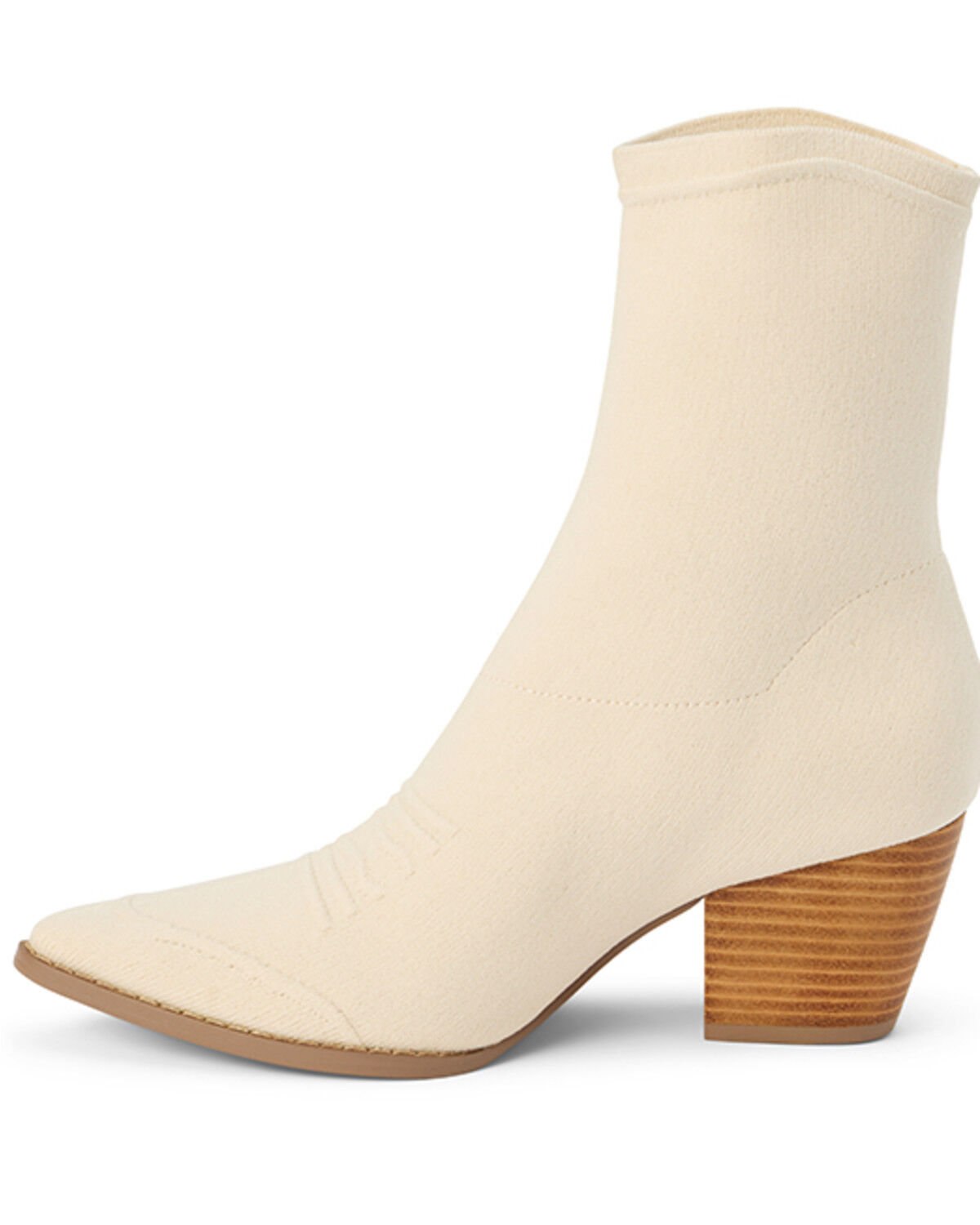 Image #3 - Coconuts by Matisse Women's Lynne Booties - Snip Toe, Ivory, hi-res