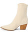 Image #3 - Coconuts by Matisse Women's Lynne Booties - Snip Toe, Ivory, hi-res