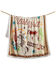 Image #2 - HiEnd Accents Western Adventure Campfire Sherpa Throw Blanket, Tan, hi-res